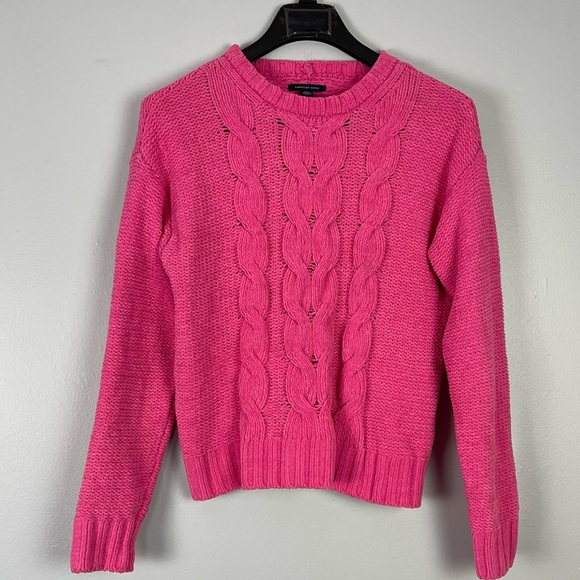 NWT AEO Pink Sweater - Picture 1 of 3